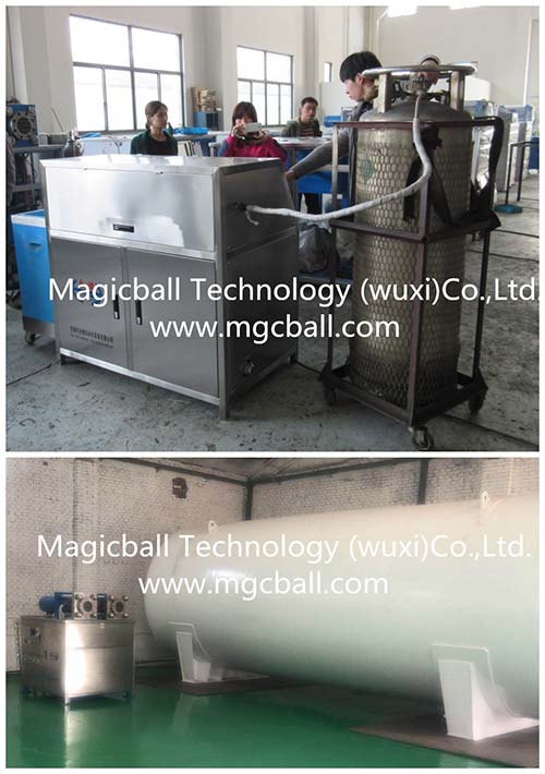 ​ Tank and Cylinder for dry ice making machine.