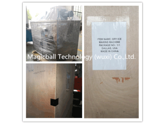 YGBJ-500-1 Dry ice making machine shipped to USA