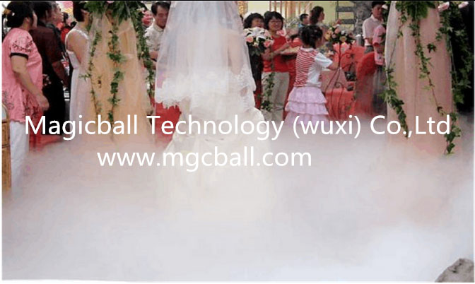 Dry Ice at Wedding Ceremony