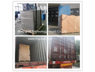 Dry ice pellet machine exported to India