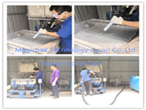   YGQX-550 dry ice blasting machine.