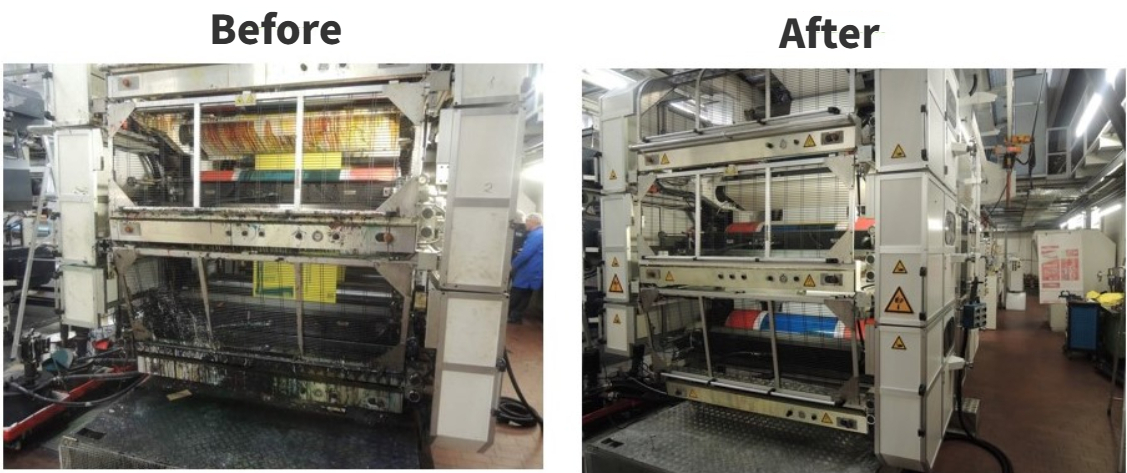 Dry Ice Blasting Machine--textile industry